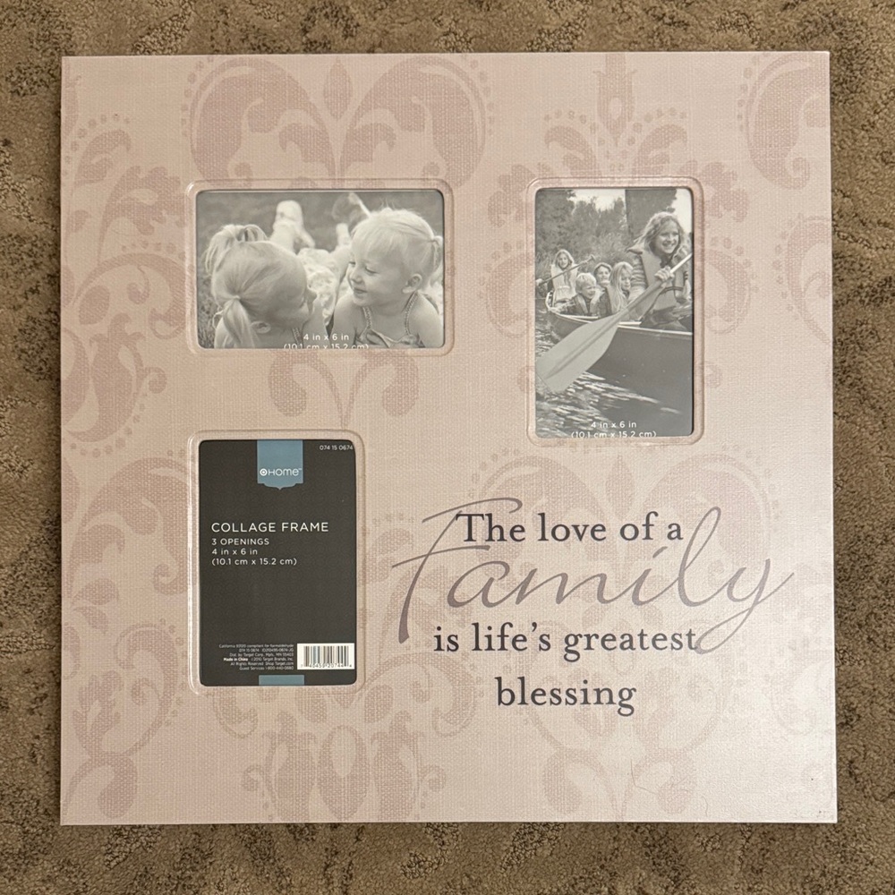 Family Collage Frame in Cream by Target Home